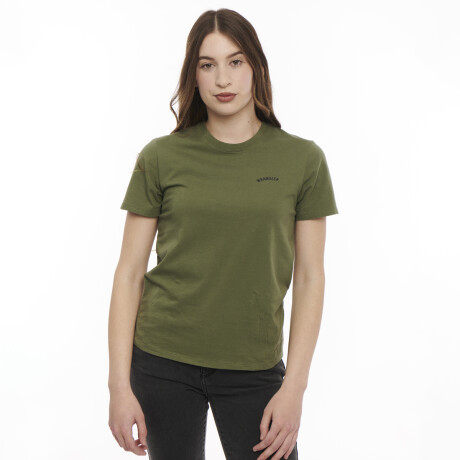Remera Wrangler de Dama - T-SHIRT SS FASHION - W73KN00TEA ELD
