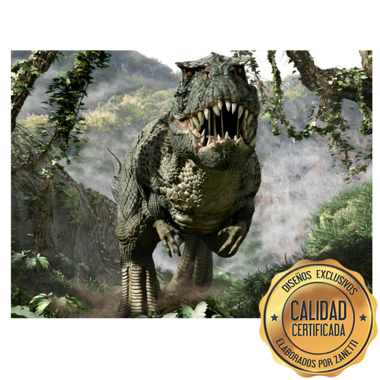 Rex Lamina Lámina Dinosaurios - T-Rex Rect. — Zanetti