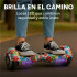 Skate Electrico Hoverboard Gogreen Musica Bt Luces Patineta Diseño Flores