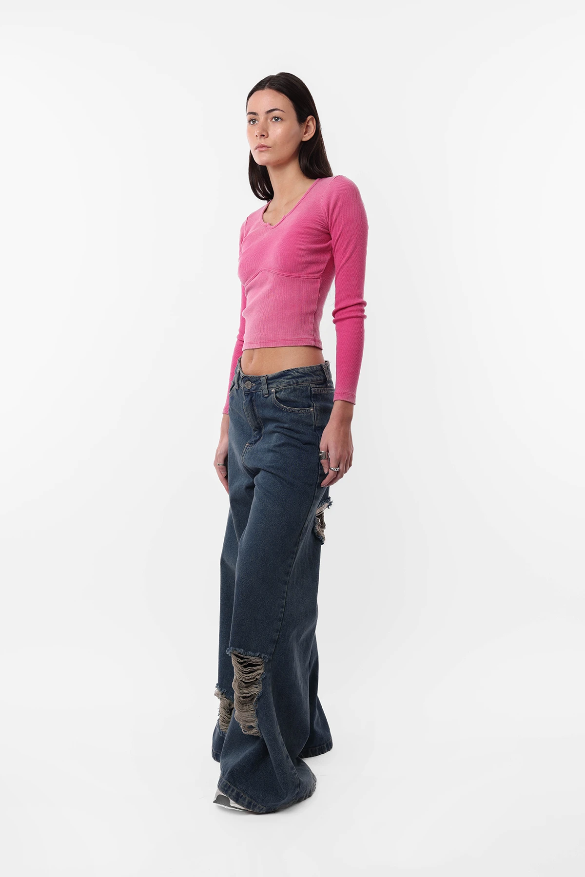 Top Layos Rosa