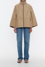 GABARDINA LÍNEA A CORTA Camel