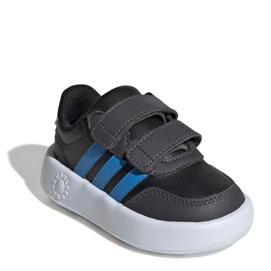 Championes de Niños Adidas Breaknet 3.0 C/Velcro Infantil Negro - Azul