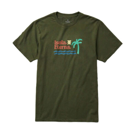 Remera Roark Isola Eterna Verde