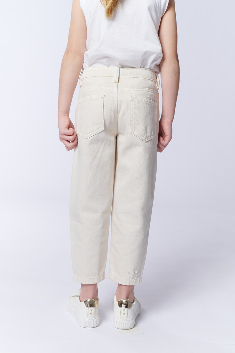 Pantalón Jean Slouchy Crudo