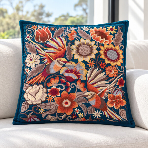 Fundas de Almohadón ZAL 50 x 50 cm Pack x2 Turquesa