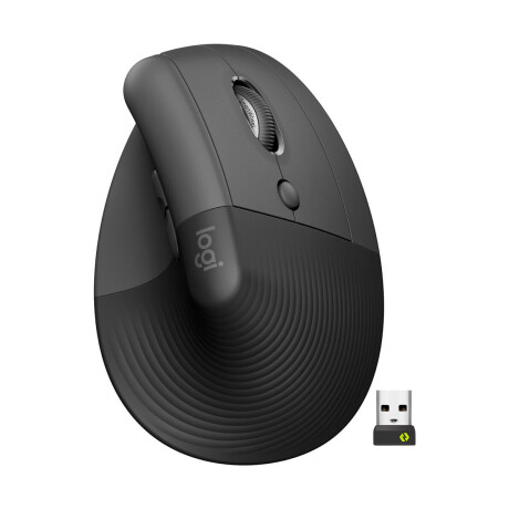 Mouse Logitech Inalámbrico Lift Vertical 910-006466 Grafito Mouse Logitech Inalámbrico Lift Vertical 910-006466 Grafito