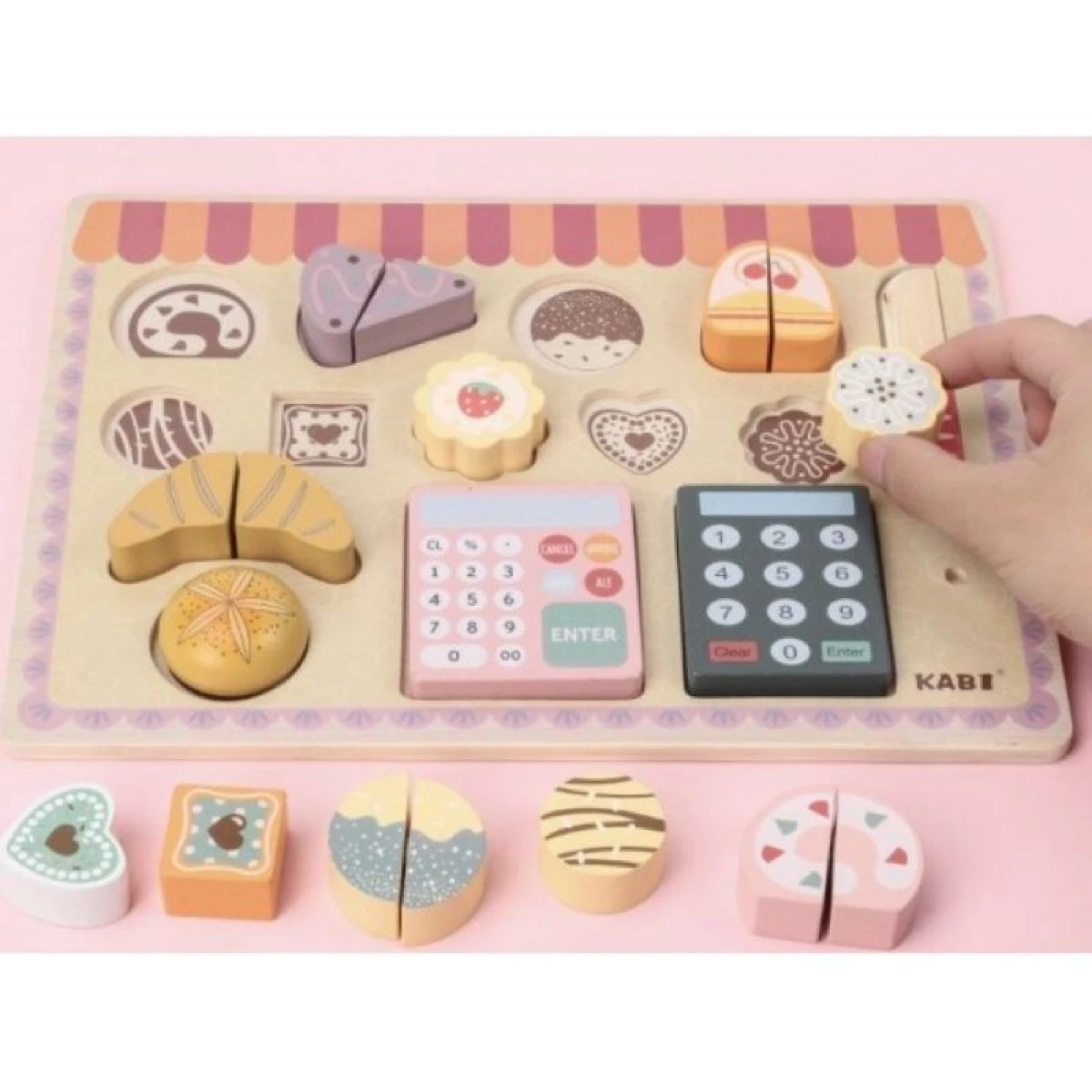 Juego Infantil Bandeja de Panadería en Madera AK0104 
