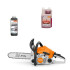 Motosierra Stihl Ms162 + Aceite De Cadena + Aceite 2t 1lt PK MOTOSIERRA STIHL MS162 + ACEITES