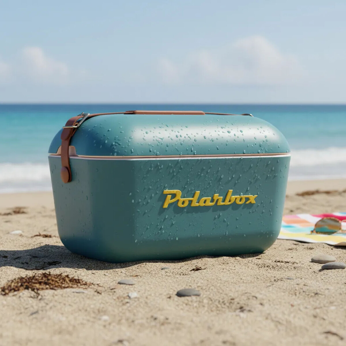 Conservadora Térmica Retro 20L Polarbox Playa Camping Viajes - Azul Marino 