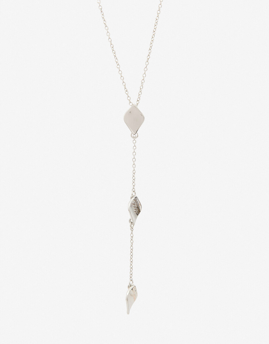 Collar Largo Y Con Chapones 