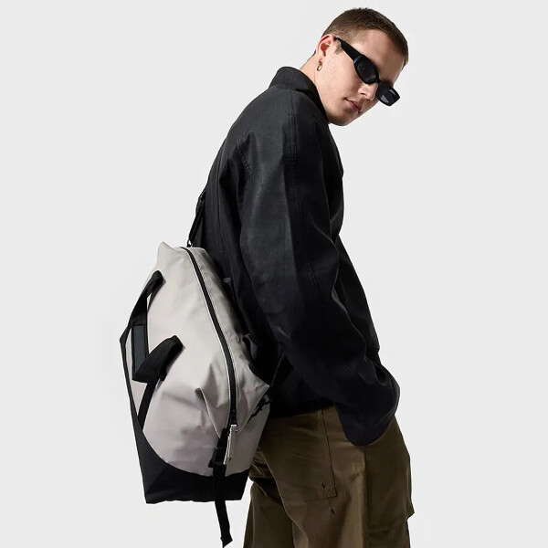 Bolso Deportivo Gastón Luga Dash Duffel Impermeable C/correa Color Gris