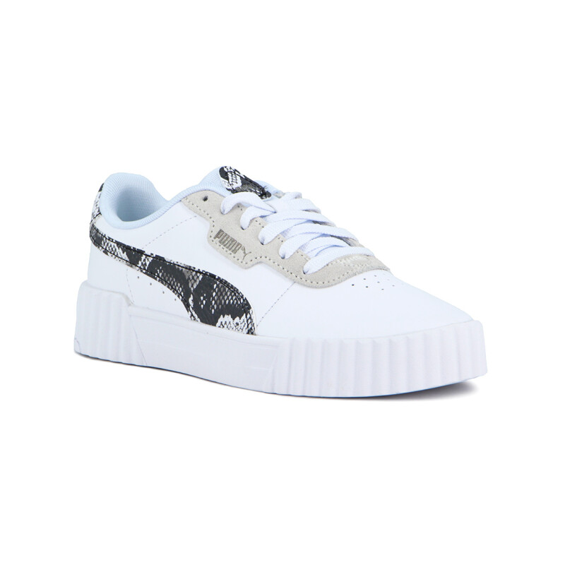 Puma Carina 3.0 Snake Chic Blanco-gris