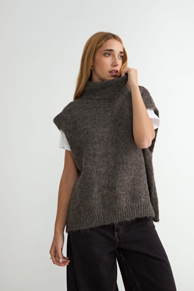 CHALECO SÁNDALO - MARRON 