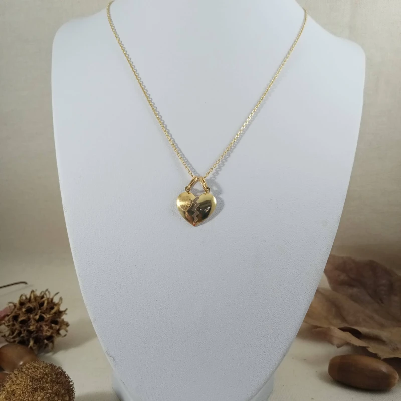 Dije Corazón partido Oro 18k Dije Corazón partido Oro 18k