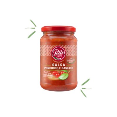Salsa de tomate y albahaca Polli Salsa De Tomate Albahaca Polli