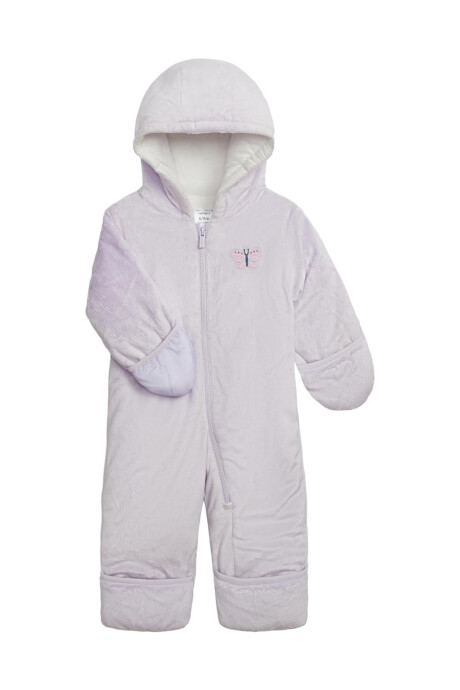 Astronauta de peluche, bordado mariposa Sin color