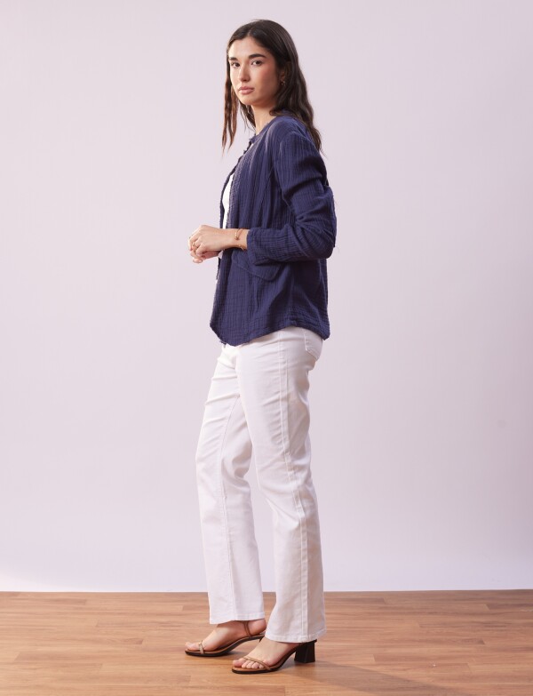 Chaqueta Algodon AZUL