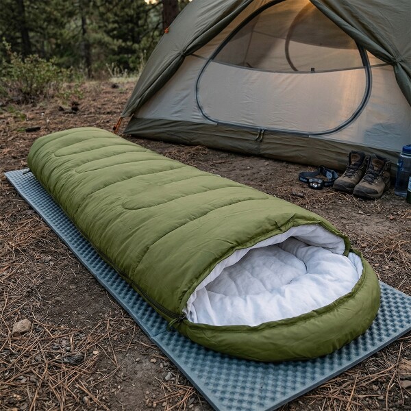 Sobre Saco Bolsa Dormir 2 M Capucha Aislante Camping Caza IMBACK Color Verde Sobre Saco Bolsa Dormir 2 M Capucha Aislante Camping Caza IMBACK Color Verde