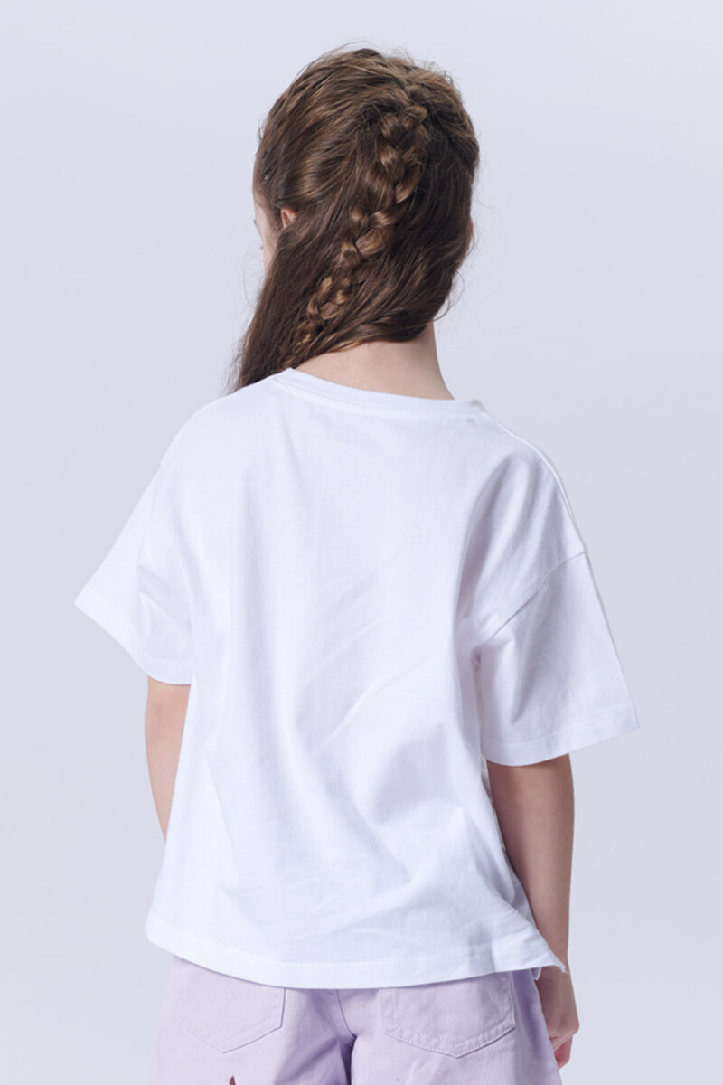 Remera manga corta estampa Sea Blanco