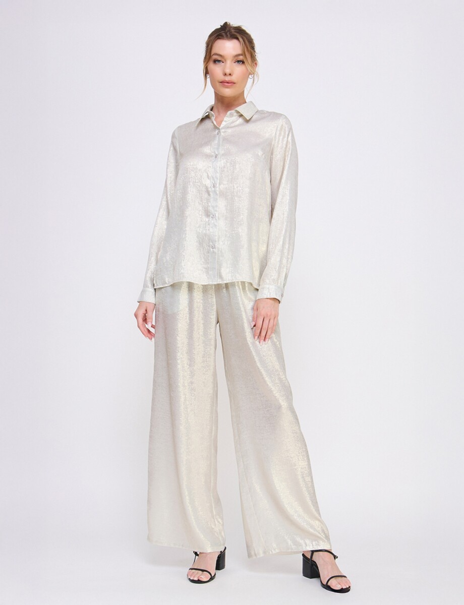 Pantalon Brillo - Crudo 