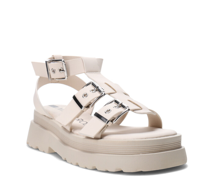 Sandalia de Mujer Miss Carol ROMS estilo romana Beige