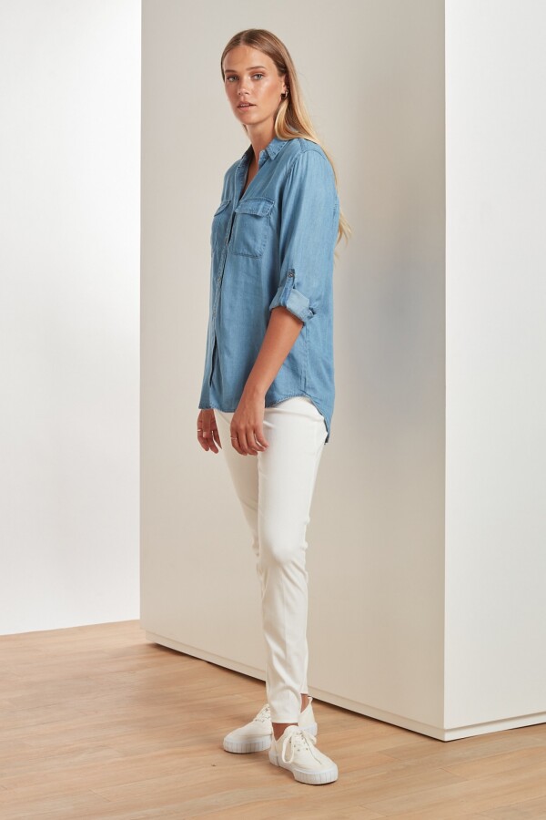 Camisa Denim JEAN CLARO