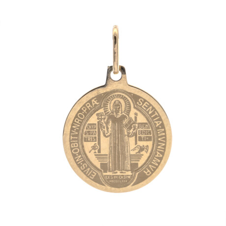 Medalla de oro 10 ktes, SAN BENITO. Medalla de oro 10 ktes, SAN BENITO.