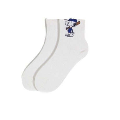 Medias Snoopy blanco