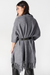 Ruana Calen Gris