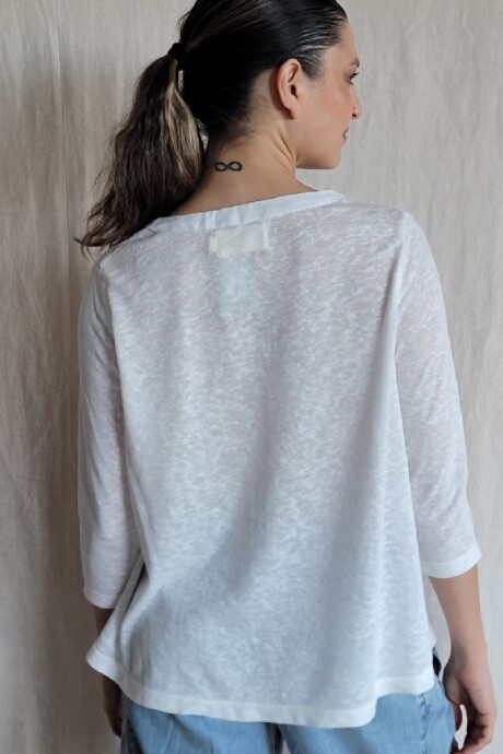 Blusa Faro Blanco