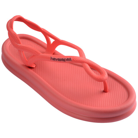 Sandalias Havaianas Luna Puffed Mujer Coral Tropical