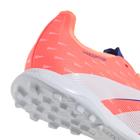 Championes Unisex Adidas Futbol 5 Predator League Tf Anaranjado - Azul