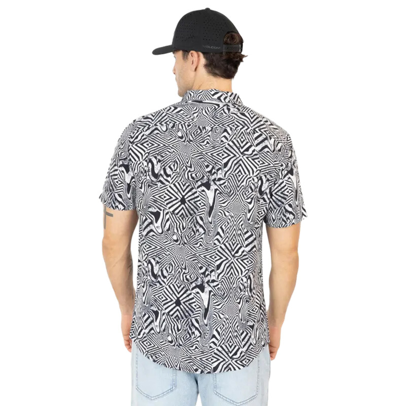 Camisa Volcom Meltdown - Multicolor Camisa Volcom Meltdown - Multicolor