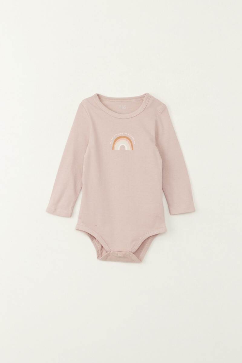 Body estampado Tostado