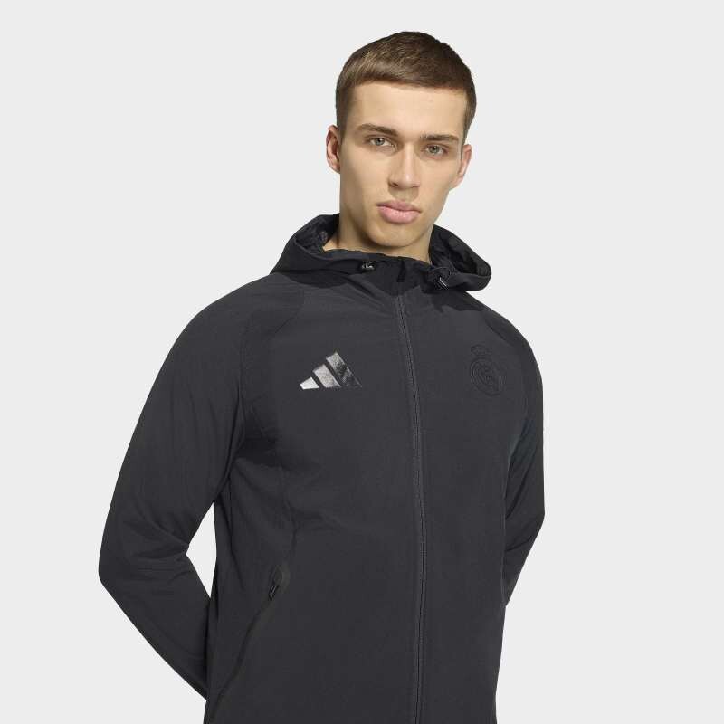Campera Adidas Real Madrid Travel Negro