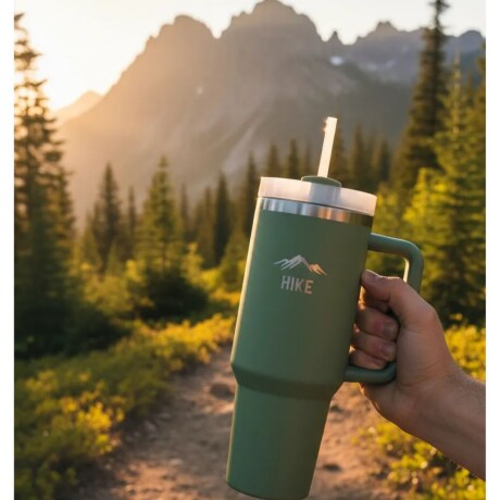 Termo Mega Sip 1180 ML Hike Color Verde