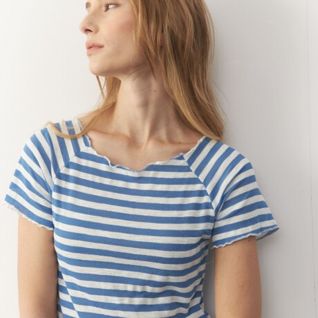 REMERA MARAIS Azul Regata