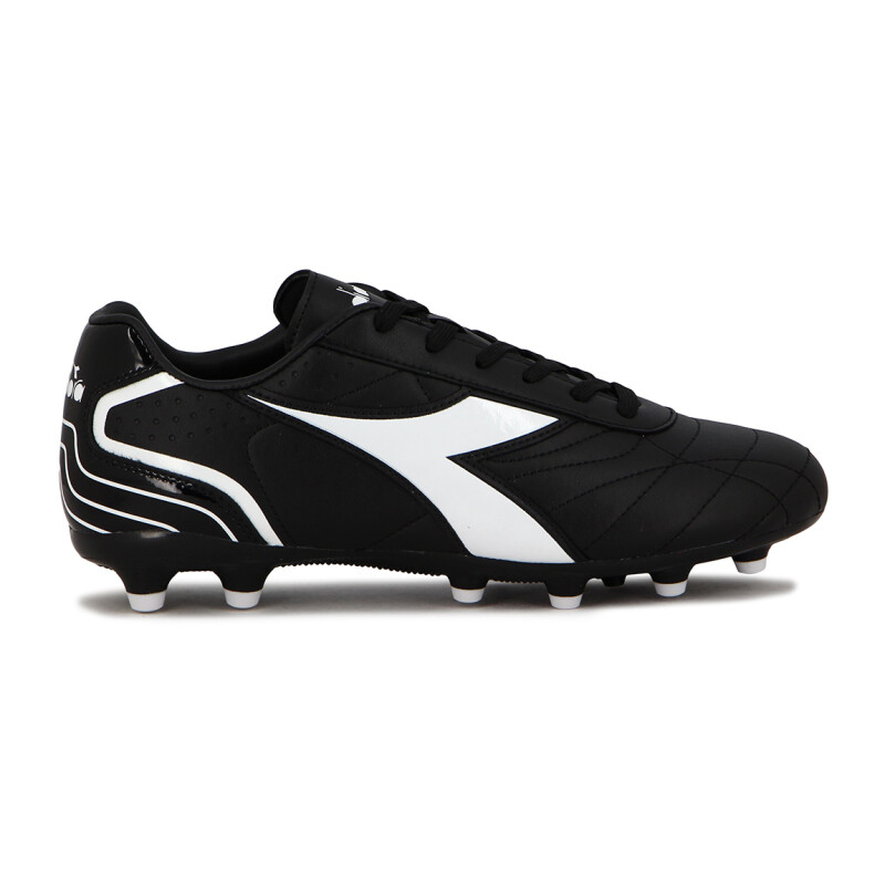 Diadora OPTIMUS Futbol MD Teen Negro-Blanco Negro-Blanco
