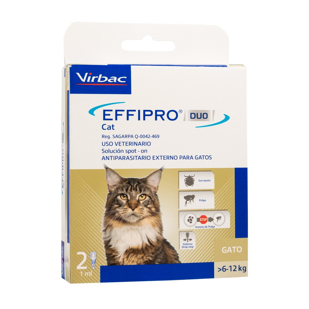 PIPETA EFFIPRO DUO CAT 6-12 KG PIPETA EFFIPRO DUO CAT 6-12 KG