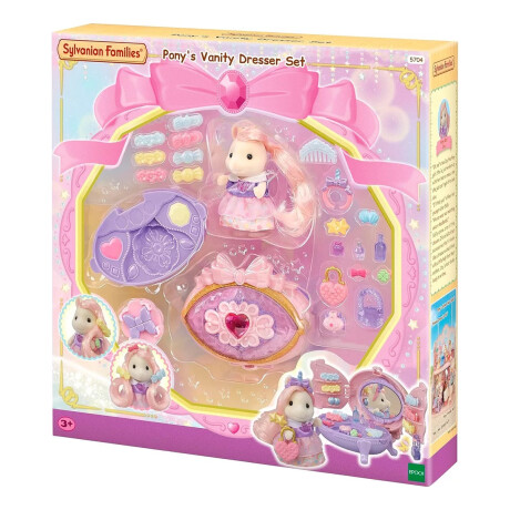 Sylvanian Families Set Tocador De Princesa Pony Muñecas 5704 Sylvanian Families Set Tocador De Princesa Pony Muñecas 5704