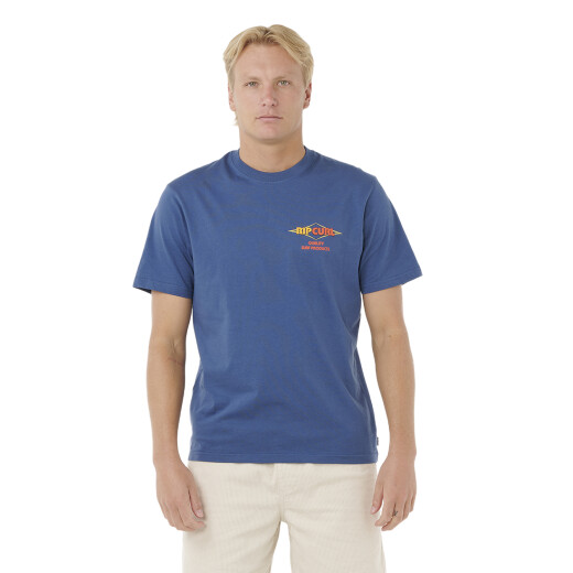 Remera Rip Curl Surf Revival Decal - Azul Remera Rip Curl Surf Revival Decal - Azul