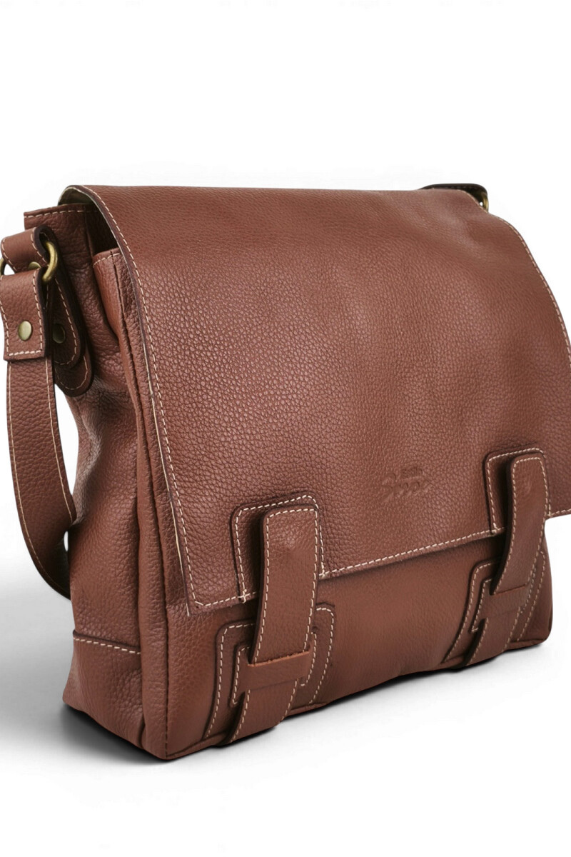 Morral en Cuero Genuino - Pieza Única de Calidad Premium Morral en Cuero Genuino - Pieza Única de Calidad Premium