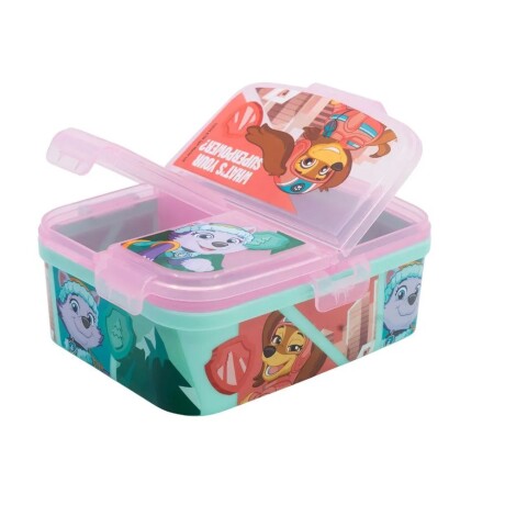 Lunchera infantil c/ compartimentos Paw Patrol Skye Rosa