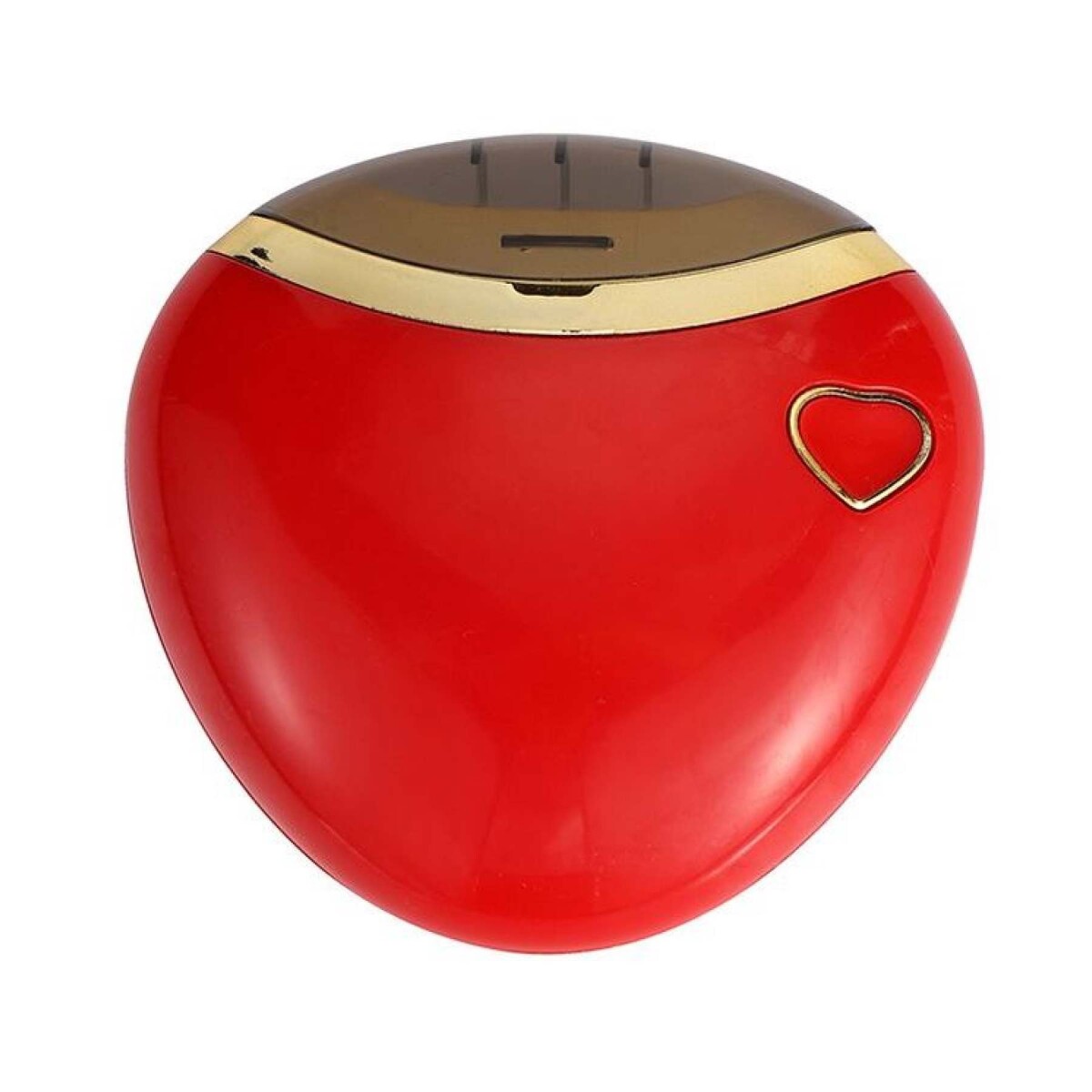 Corta Uñas Eléctrico Portátil USB C/ Función Lima Recargable - Color Rojo 