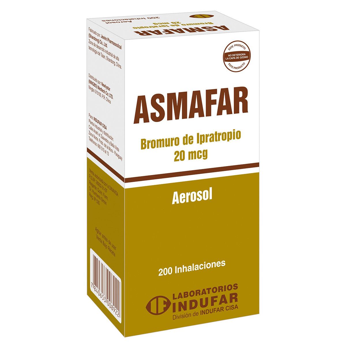 ASMAFAR AEROSOL FR. X 200 DOSIS 