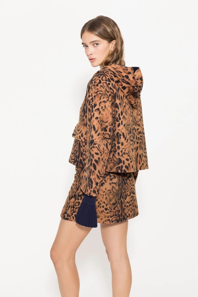 Hoodie Animal Leopardo
