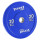 Disco Olímpico 20Kg Expert Revestido En Goma C/ Aro Metal Pesa P/ Barras Fit014006-20k