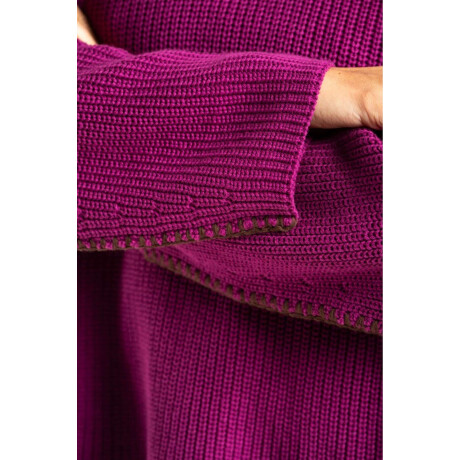 Sweater Algodon Magenta