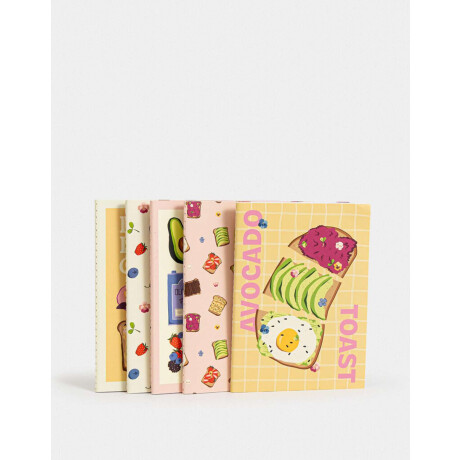 Set De Libretas The Perfect Match Combinacion Multicolor