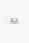 Boton de cintura teddy plateado